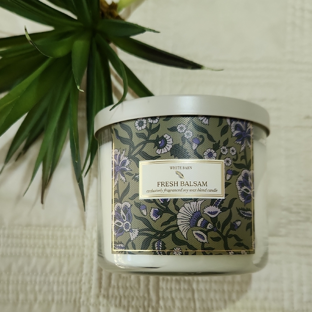 B&BW Fresh Balsam 3 Wick Candle